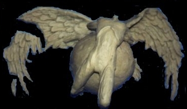 Icarus, Bronze, 6 x 12 x 6